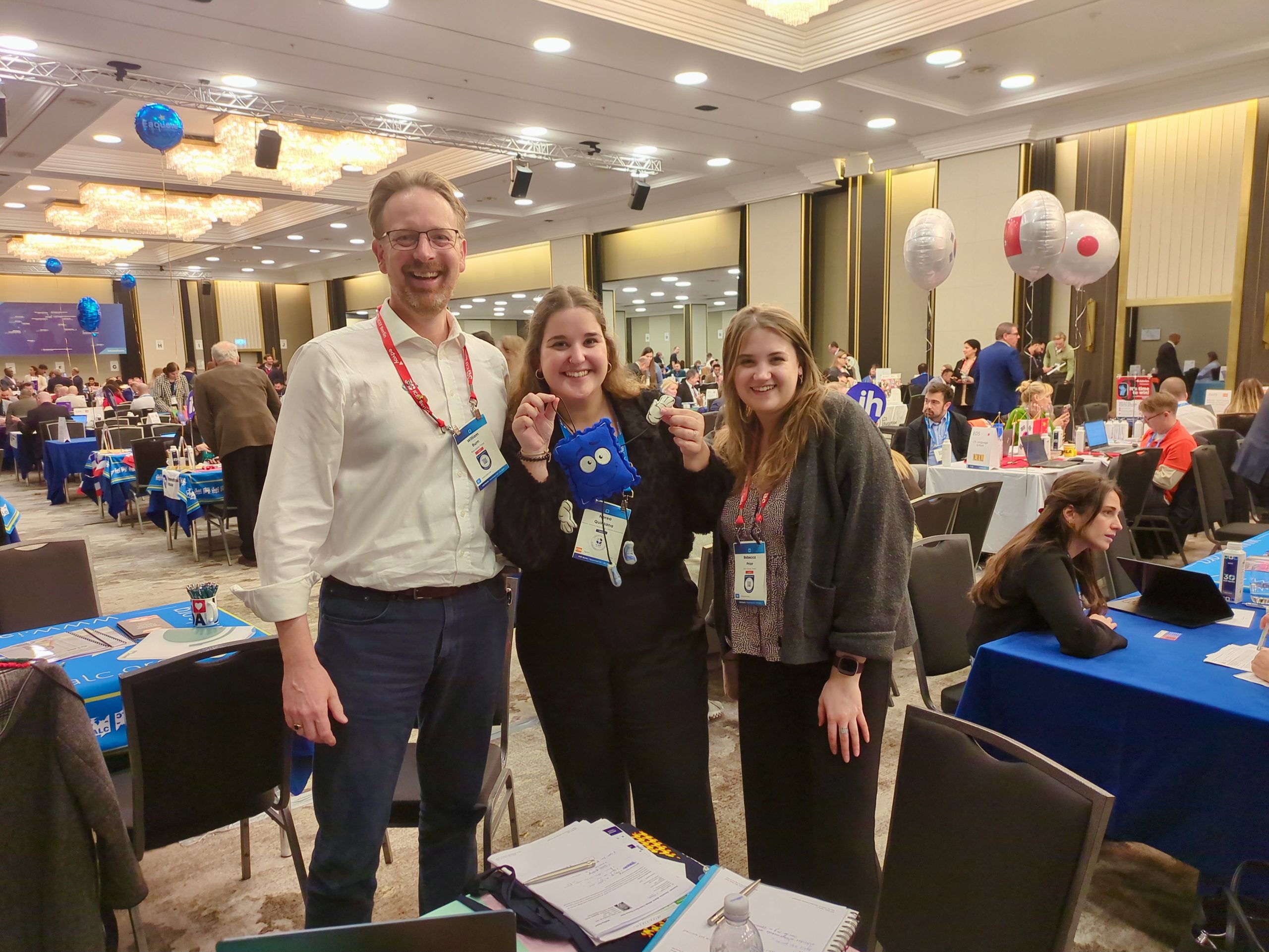 Blue Stamp Travel at the ICEF conference In Berlin.