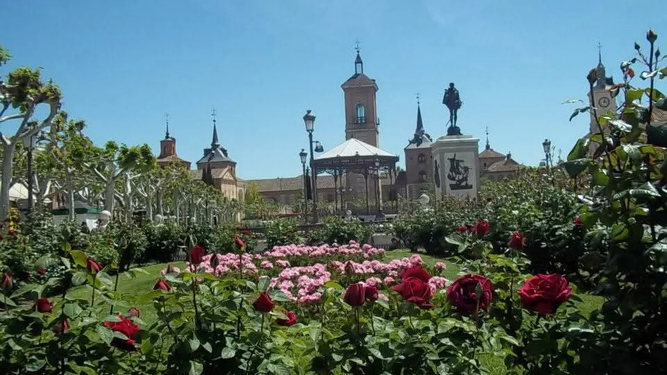 Emily studying abroad in Alcalá de Henares.